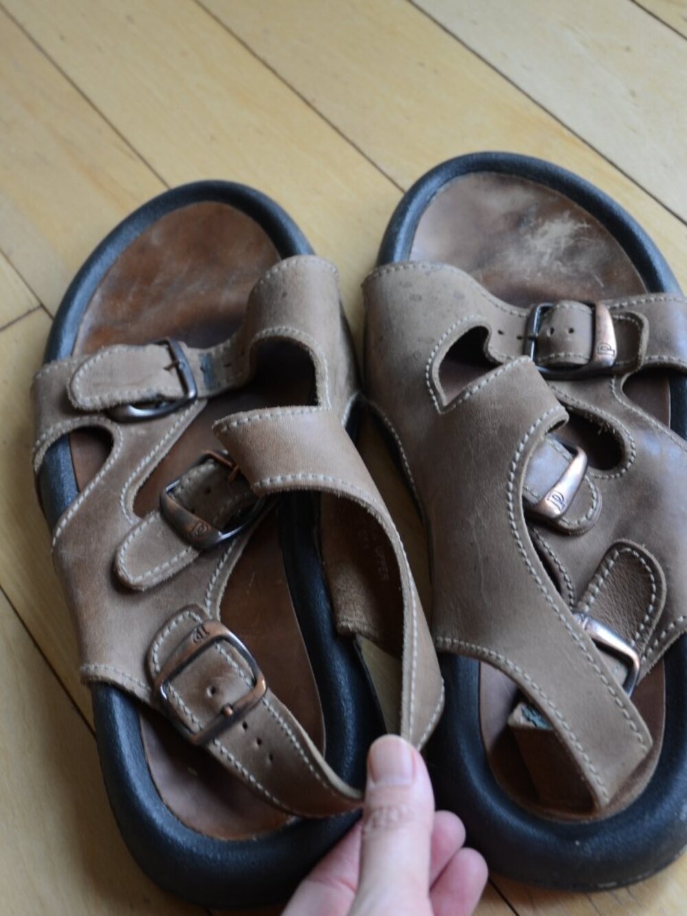 Patagonia Men’s Footnik Leather Strap Fisherman Sandals Size 10D - Picture 10 of 10